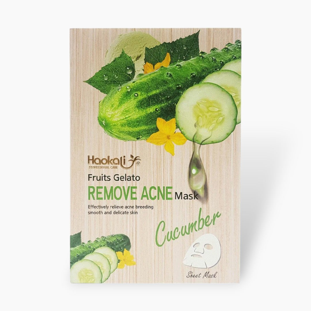 HAOKALI FRUITS GELATO REMOVE ACNE MASK 1PC 30ML