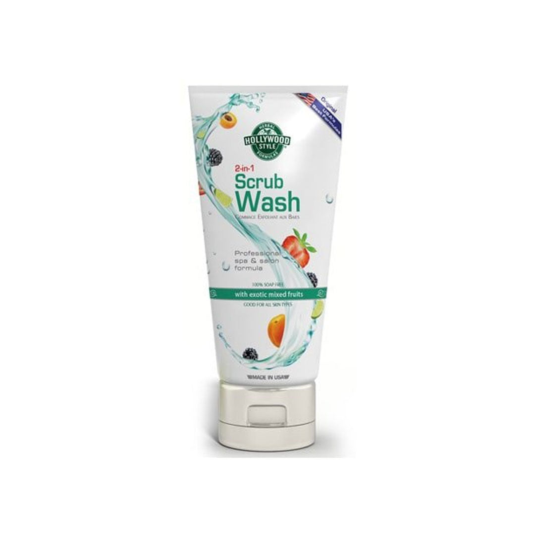 HOLLYWOOD STYLE 2 IN 1 SCRUB WASH 150ML