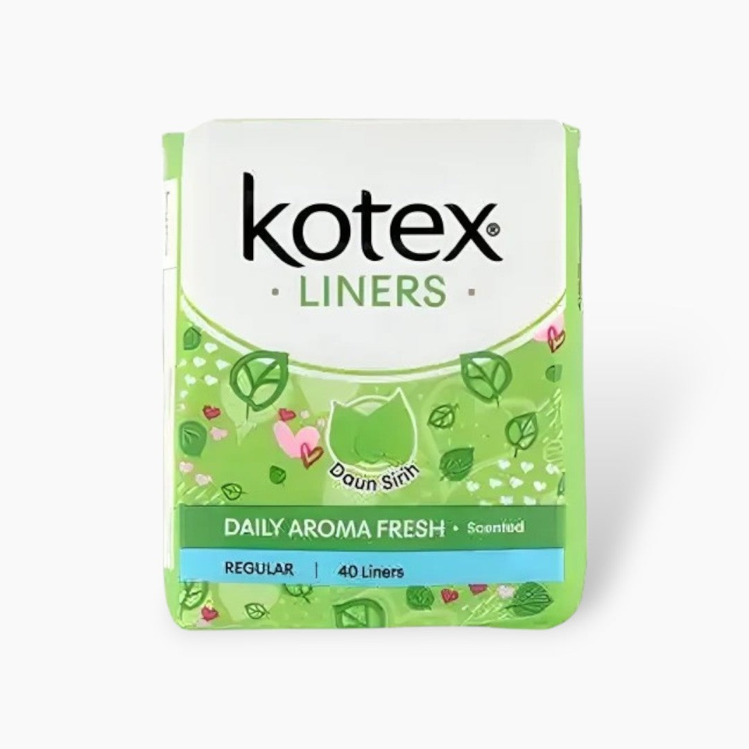KOTEX FRESH REGULAR UNSCENTED PANTY LINERS 40S