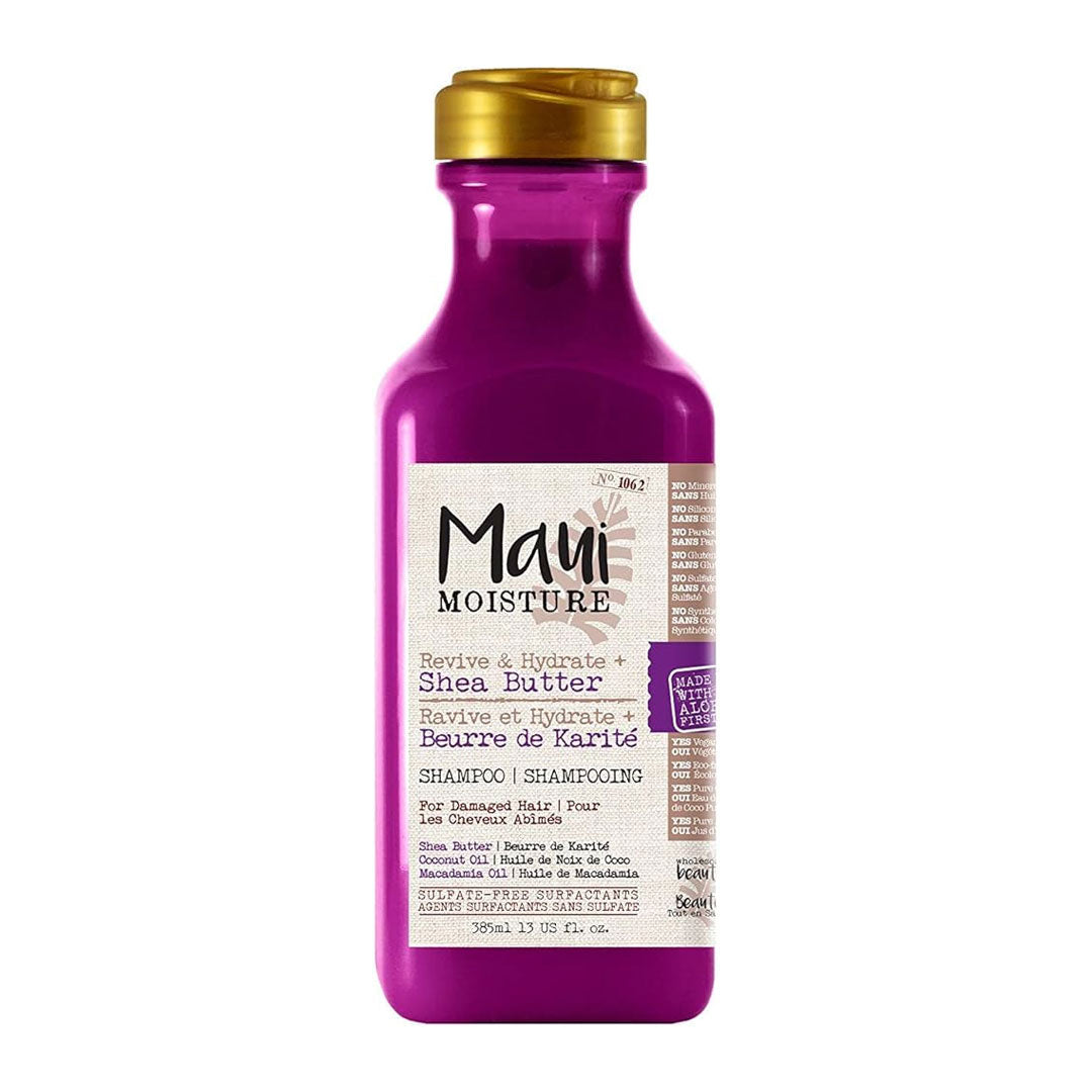 MAUI MOSITURE HAIR CARE REVIVE & HYDRATE + SHEA BUTTER SHAMPOO