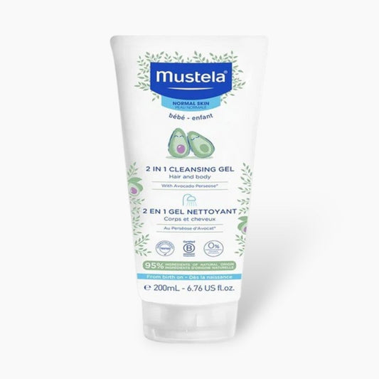 Mustela 2 In 1 Baby Cleanser 200ml