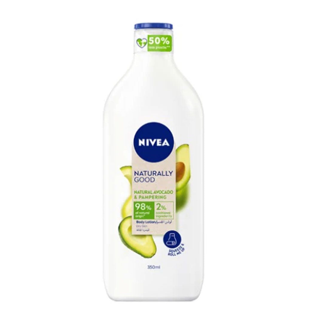 NIVEA BODY NATURALLY GOOD AVOCADO LOTION 350ML