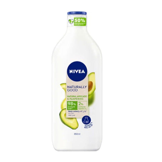 NIVEA BODY NATURALLY GOOD AVOCADO LOTION 350ML