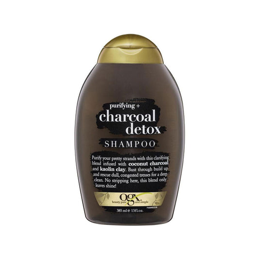 OGX PURIFYING CHARCOAL DETOX SHAMPOO 385ML