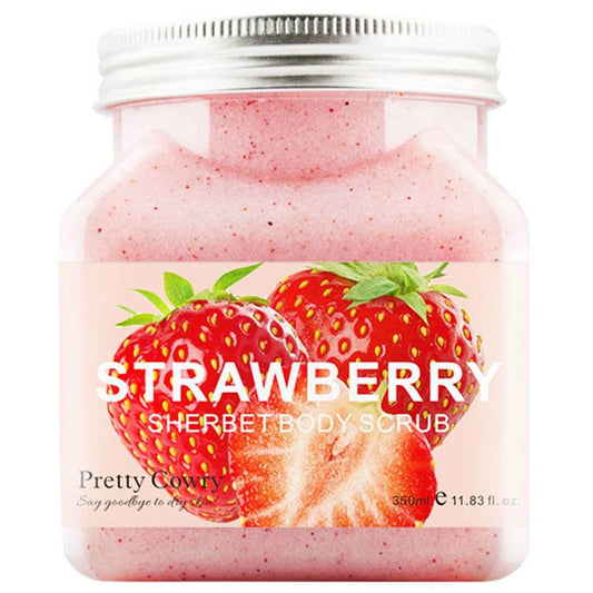 PRETTY COWRY PRETTY COWRY STRAWBERRY SCRUB 350ML
