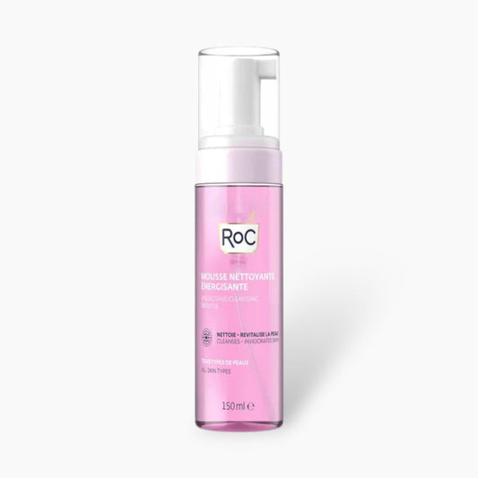 ROC ENERGISING CLEANSING MOUSSE WASH 150ML