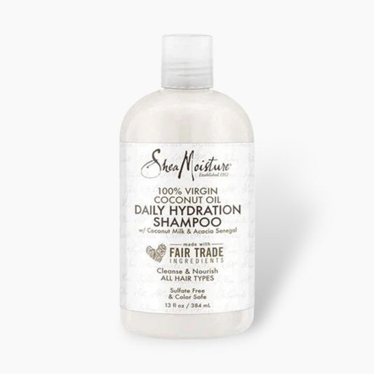 SHEA MOISTURE VIRGIN COCO OIL D-HYD SHAMPOO 384ML