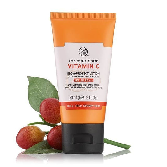 Body Shop Vitamin C Glow-Protect Lotion Spf 30