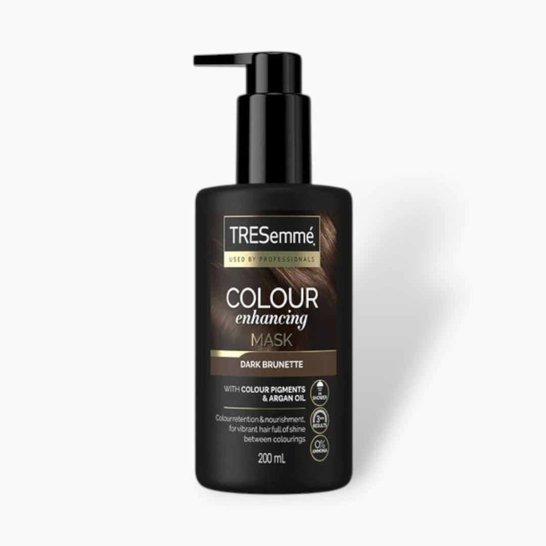 TRESEMME DARK BROWN HAIR MASK PUMP CLR ENHAN 200ML