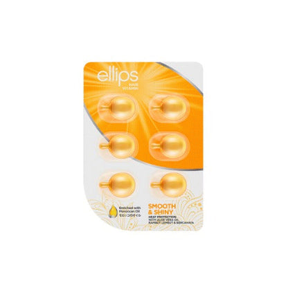 ELLIPS SMOOTHY & SHINY HAIR VITAMIN ALOE VERA 2X6S