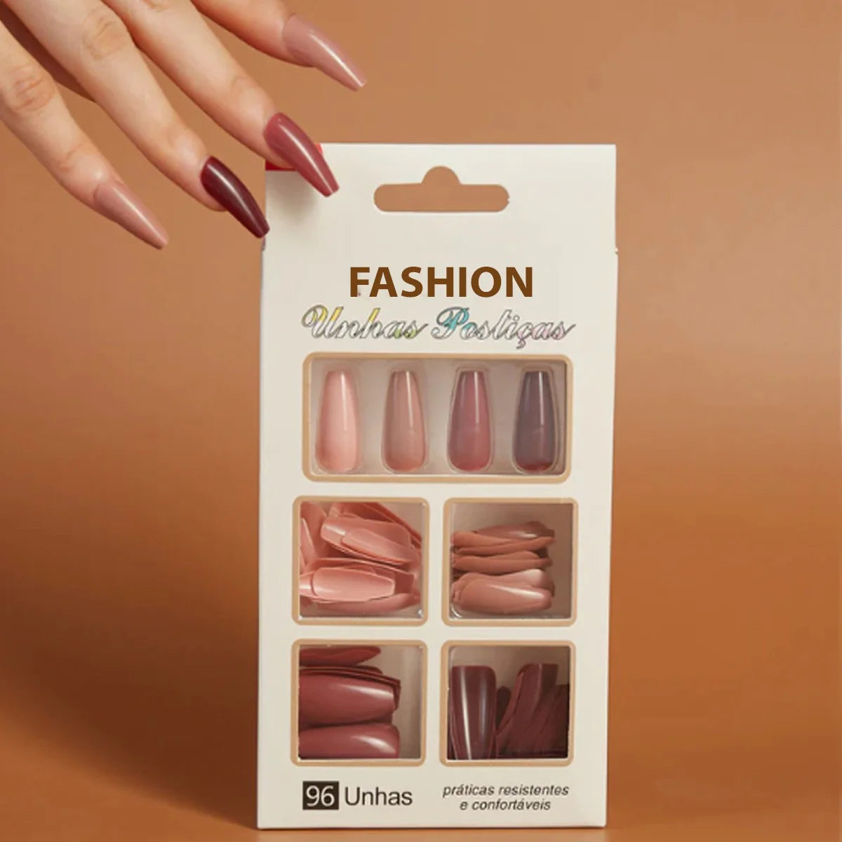NAIL ART FASHION GEL LOOK ULTRA SMOOTH NAIL SET
