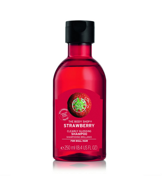 The Body Shop Clearly Glossing Strawberry Shampoo 250ml