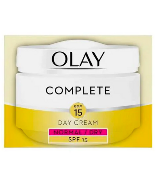 OLAY SPF15 NORMAL TO DRY COMPLETE DAY CREAM 50ML