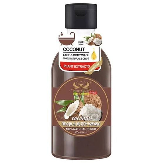 PREETY COWRY COCONOAT FACE & BODY WASH 300ML