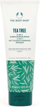 Body Shop Tea Tree 3-in-1 Wash Scrub Mask