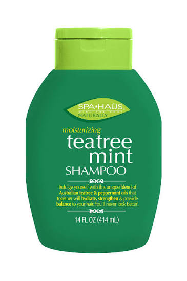 SPAHAUS TEA TREE MNT SHAMPOO 414ML