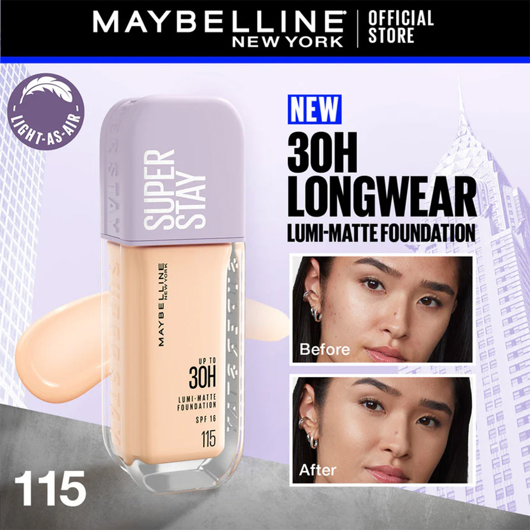 Maybelline Super Stay Luminate (115) Foundation