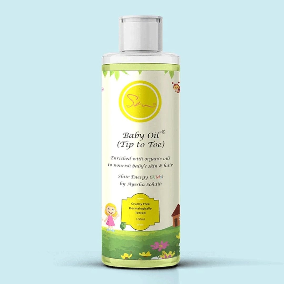 HAIR ENERGY TIP TO TOE BABY OIL 100ML